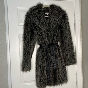 Cache Luxe Faux Fur Coat